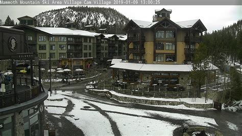 mammoth webcams|The Village Cam